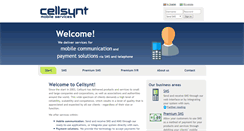 Desktop Screenshot of cellsynt.com